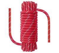 NorthPada 10 mm x 30 Meters Boat Marine Rope for Boating, Fishing, Rafting, Camping, Hiking, Hunting, Mooring, Swimming, Anchor, Docking, Rescue, Knot Practice, Nylon/Polyester Red