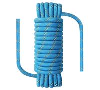 NorthPada 12 mm x 20 Meters Static Outdoor Climbing Rope, Nylon Heavy Duty, Arborist Tree Work, Marine Anchor Boat, Rappelling Emergency, Suspension Swing, Blue