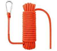 NorthPada 12mm x 10Meters Marine Floating Rope for Boating, Fishing, Rafting, Camping, Hiking, Hunting, Anchor, Mooring, Dock Lines, Kayak, Canoe, Rescuing Reflective Red