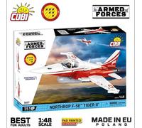 Northrop F-5E Tiger II brick plane model - COBI 5857 - 320 bricks