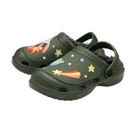 NorthSole Kids Fur Lined Clogs Boys & Girls - Space - UK 6
