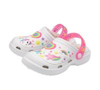NorthSole Kids Fur Lined Clogs Boys & Girls - Unicorn - UK 8