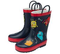 NorthSole Kids Wellies Boys & Girls Wellington Boots - Monsters - UK 11