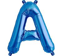 NorthStar Aluminium Balloons - Not Inflated, blue, A