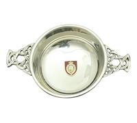 Northumberland Fusiliers Pewter Quaich Bowl Scottish Quaich ME42