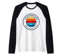 Northumberland National Park Britain England UK Raglan Baseball Tee