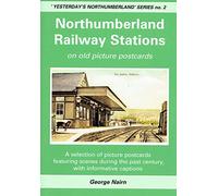 Northumberland Railway Stations on Old Picture Postcards