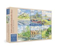 Northumberland Watercolour Views 1,000 Piece Deluxe Jigsaw Puzzle