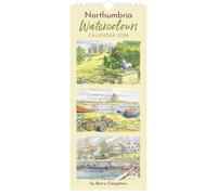 Northumbria Watercolours Slimline Calendar 2026