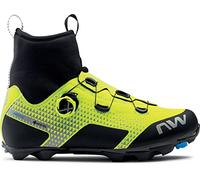 Northwave Celsius XC Arc GTX Shoes, Yellow Fluo Reflective, 8 UK