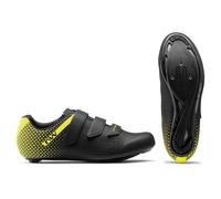 Northwave Core 2 Road Shoes - Black / Yellow Fluro / EU42