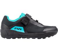Northwave Escape Evo 2 Womens MTB Cycling Shoes Black/Turquoise