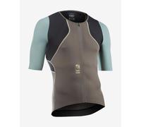 Northwave Extreme Rock Short Sleeve Jersey brown blue black - XL