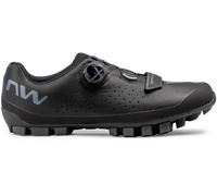 Northwave Hammer Plus Wide Shoes Black Dark Grey - 41