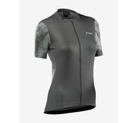 Northwave Origin Short Sleeve Jersey Grey Green Women - L