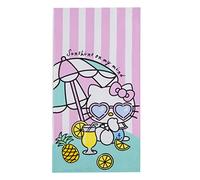 Northwest Beach Towel, 30" x 60", Hello Kitty Umbrella Drink