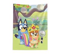 Northwest Bluey Queen Bingo Woven Wall Hanging, Fabric Poster Wall Art, 40x57 inches