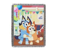 Northwest Bluey Woven Tapestry Throw Blanket, 48" x 60", Sisters Celebration