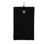 Northwest Boston Bruins NHL Team Logo Micro Fiber Tri-Fold Golf Towel 16 x 24 Inches