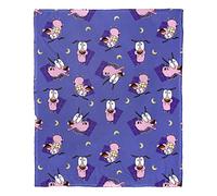Northwest Cartoon Network - Courage The Cowardly Dog Silk Touch Throw Blanket, 50" x 60", Night Terrors