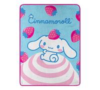 Northwest Cinnamoroll Micro Raschel Throw Blanket, 46" x 60", Strawberry Bun