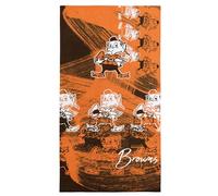 Northwest Cleveland Browns NFL Distorter Micro Fiber Beach Towel 40 x 72 Inches