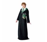 Northwest Comfy Throw Blanket with Sleeves,slytherin Rules,Black,48 x 71 Inches