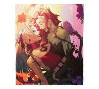Northwest DC - Batman Silk Touch Throw Blanket, 50" x 60", Harley and Ivy