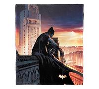 NORTHWEST DC Comics Batman Silk Touch Throw Blanket, 50" x 60", Knight Watch