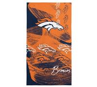 Northwest Denver Broncos NFL Distorter Micro Fiber Beach Towel 40 x 72 Inches