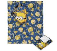 Northwest Despicable Me 4 Cloud Throw Blanket, Super Soft Plush Blanket, 50 x 60 inches, Just Hanging