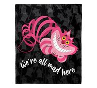 Northwest Disney Classics Silk Touch Throw Blanket, 50" x 60", Crazy Like A Cheshire