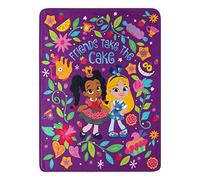 Northwest Disney's Alice's Wonderland Bakery Micro Raschel Throw Blanket, 46" x 60", Take The Cake