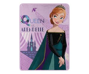 Northwest Disney's Frozen 2 Micro Raschel Throw Blanket, 46" x 60", Queen of Arendelle