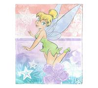 Northwest Disney's Tinker Bell Silk Touch Throw Blanket, 50" x 60", Seashore Tink