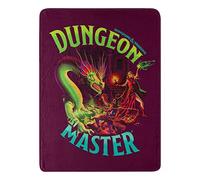 NORTHWEST Dungeons & Dragons Micro Raschel Throw Blanket, 46" x 60", Be The Master