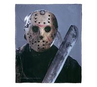 NORTHWEST Friday The 13th Silk Touch Throw Blanket, 50" x 60", Jason Voorhees