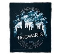 Northwest Harry Potter Silk Touch Throw Blanket, 50" x 60", Hogwarts This Christmas