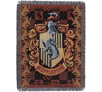 Northwest Harry Potter Woven Tapestry Throw Blanket, Designer Home Décor, Modern, Unique Gift, 48" x 60", Hufflepuff Crest