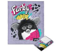 NORTHWEST Hasbro Furby, Furby 1998, Silk Touch Throw Blanket, 40 x 50 Inches