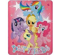 Northwest Hasbro's My Little Pony, 'Happy Herd' Fleece Throw Blanket, 45' x 60', Multi Color