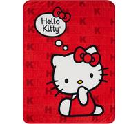 Northwest Hello Kitty Fleece Throw Blanket - Hello Kitty Plush Fleece Throw - Hello Kitty Throw Blanket (Hello Kitty)