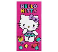 Northwest Hello Kitty Microfiber Beach Towel, 30" x 60", Hello Beach