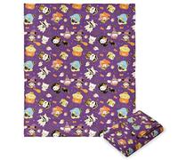 Northwest Hello Kitty Silk Touch Throw Blanket, 50" x 70", Halloween Gold