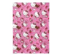 Northwest Hello Kitty Silk Touch Throw Blanket, 50" x 70", Love You Much