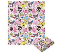 Northwest Hello Kitty Silk Touch Throw Blanket, 50" x 70", Rainbow Magic