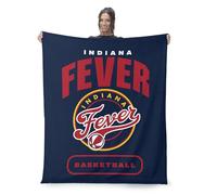 NORTHWEST Indiana Fever WNBA High Block Silk Touch Throw Blanket 50 x 60 inches