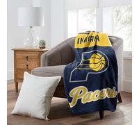 NORTHWEST Indiana Pacers NBA Officially Licensed 46″×60″ Microfiber Throw Blanket - All Team Logos & Colors - Cozy Game Day Throw for Fans, Living Room, Couch & Dorm