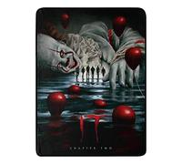 NORTHWEST IT Chapter 2 Micro Raschel Throw Blanket, 46" x 60", Pennywise Hallucination
