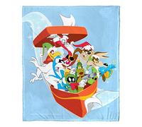 NORTHWEST Looney Tunes Silk Touch Throw Blanket, 50 x 60 inch, Bursting Bundle